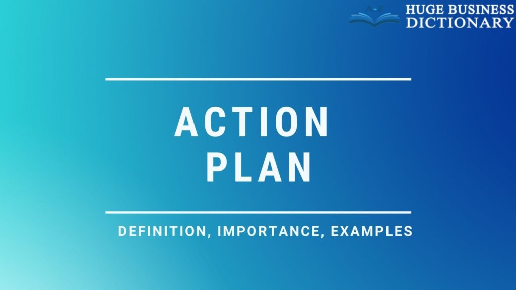 business dictionary action plan